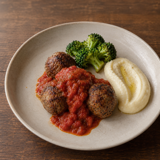 肉汁ミートボール トマトソース Meatball with Tomato Sauce